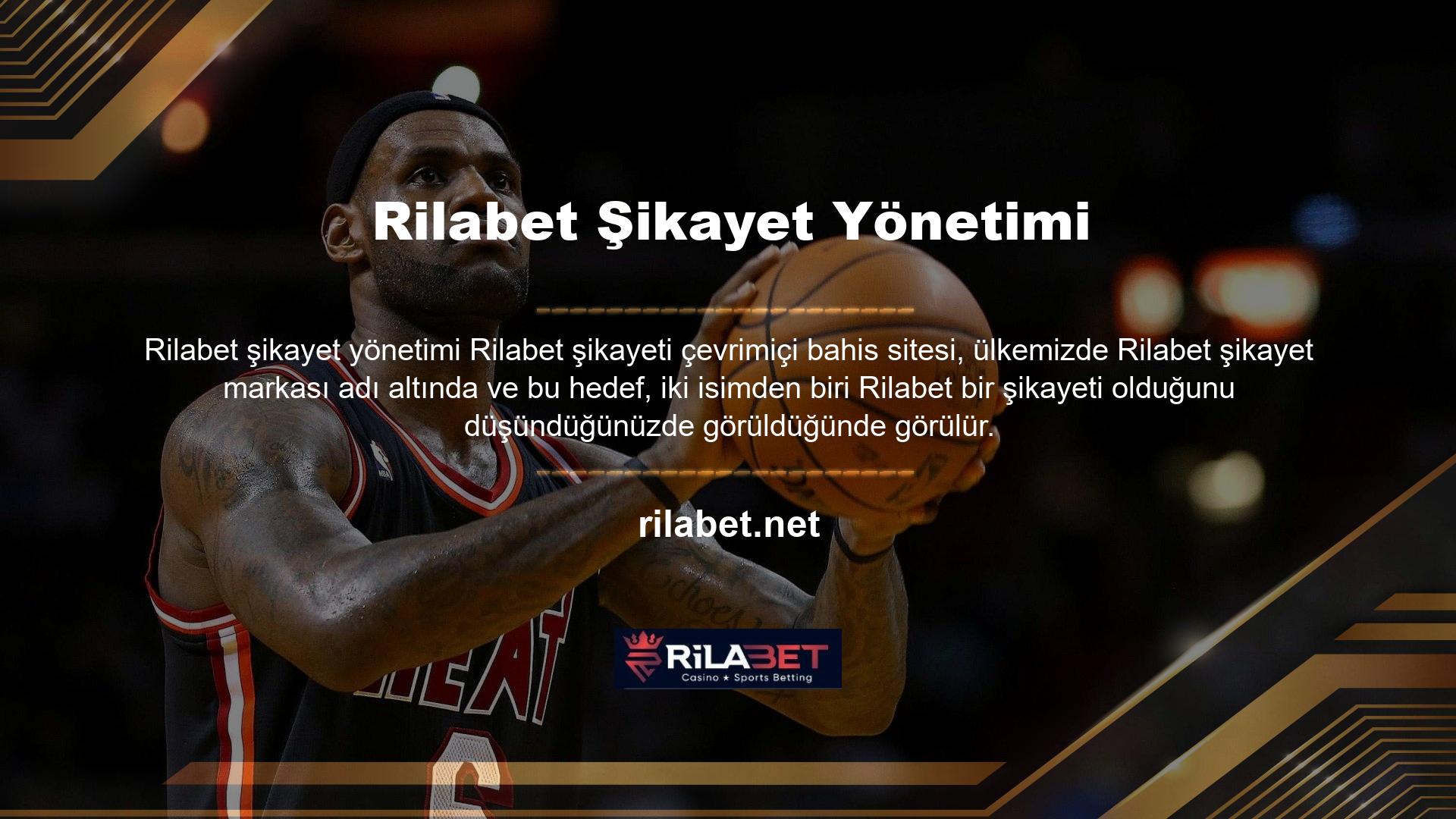 Bahisçilerimiz Rilabet şikayetine uzun zamandır hizmet veren bir başka bahis sitesi, yıllardır deneyimleri yoluyla belirlenen en iyi bahisleri sunmayı başardı